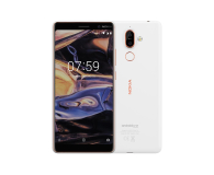 Nokia 7 Plus Dual SIM biało-miedziany - 424505 - zdjęcie 1
